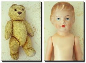 Well Worn: Childhood Dolls and Memories-Den Reader-Stretched Canvas