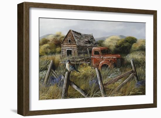 Well Worn Perch-Trevor V. Swanson-Framed Giclee Print