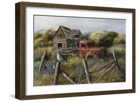 Well Worn Perch-Trevor V. Swanson-Framed Giclee Print