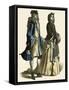 Wellborn German Couple-null-Framed Stretched Canvas