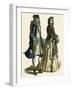 Wellborn German Couple-null-Framed Art Print