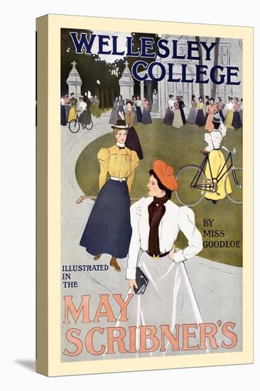 Wellesley College Illustrated In The May Scribner's-C. Allan Gilbert,-Stretched Canvas