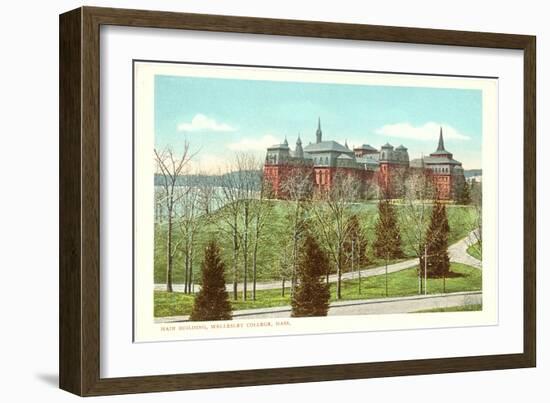 Wellesley College, Mass.-null-Framed Art Print