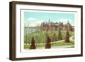 Wellesley College, Mass.-null-Framed Art Print