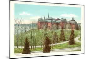 Wellesley College, Mass.-null-Mounted Art Print
