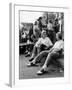 Wellesley Freshmen Students Gathered Outside the Hathaway House Bookshop-Lisa Larsen-Framed Photographic Print