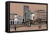 Wellesley Road - Croydon, 2016-Matt Bannister-Framed Stretched Canvas