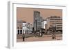 Wellesley Road - Croydon, 2016-Matt Bannister-Framed Giclee Print