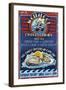 Wellfleet Oyster Bar - Cape Cod, Massachusetts-Lantern Press-Framed Art Print