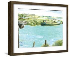 Wellfleet Salt Marsh-Gregory Gorham-Framed Art Print