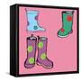 Wellies-Anna Platts-Framed Stretched Canvas