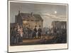 Wellington and Blucher Meeting by Accident at the Close of the Battle of Waterloo-I. M. Clark-Mounted Giclee Print