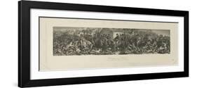 Wellington and Blücher Meeting after the Battle of Waterloo, 1815, by Lumb Stocks (1812-92)-Daniel Maclise-Framed Giclee Print