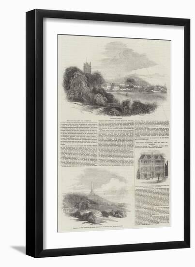 Wellington and its Dukedom-Samuel Read-Framed Giclee Print