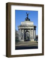 Wellington Arch, Hyde Park Corner, London, England, United Kingdom, Europe-James Emmerson-Framed Photographic Print
