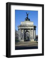 Wellington Arch, Hyde Park Corner, London, England, United Kingdom, Europe-James Emmerson-Framed Photographic Print