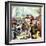 Wellington at Madrid, 1812-null-Framed Giclee Print