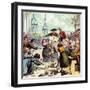 Wellington at Madrid, 1812-null-Framed Giclee Print