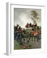 Wellington at Waterloo, 1886-Ernest Crofts-Framed Giclee Print