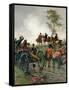 Wellington at Waterloo, 1886-Ernest Crofts-Framed Stretched Canvas