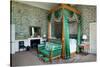 Wellington Bedroom, Chatsworth House, Derbyshire-null-Stretched Canvas