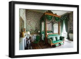 Wellington Bedroom, Chatsworth House, Derbyshire-null-Framed Photographic Print