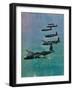 Wellington Bombers in Formation, 1940-null-Framed Giclee Print