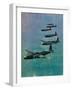 Wellington Bombers in Formation, 1940-null-Framed Giclee Print