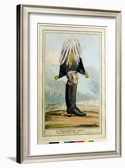 Wellington Boot, the Head of the Army-null-Framed Giclee Print