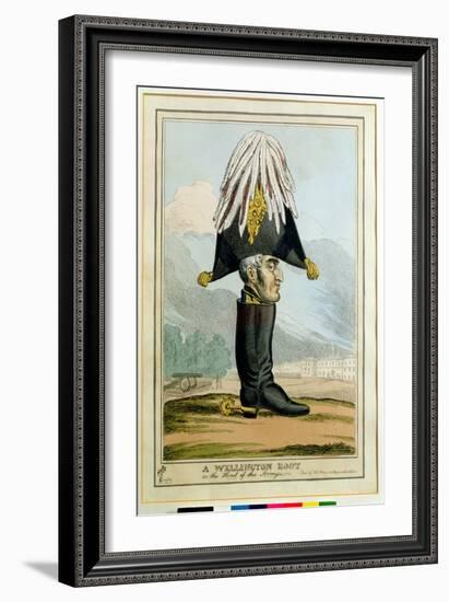 Wellington Boot, the Head of the Army-null-Framed Giclee Print