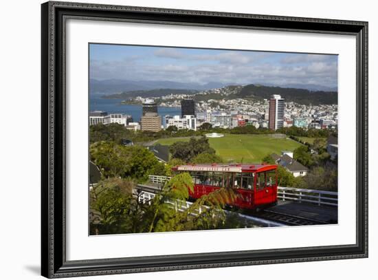 Wellington Cable Car, Wellington, North Island, New Zealand, Pacific-Stuart-Framed Photographic Print