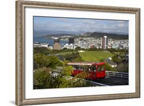 Wellington Cable Car, Wellington, North Island, New Zealand, Pacific-Stuart-Framed Photographic Print