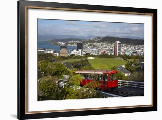 Wellington Cable Car, Wellington, North Island, New Zealand, Pacific-Stuart-Framed Photographic Print