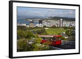 Wellington Cable Car, Wellington, North Island, New Zealand, Pacific-Stuart-Framed Photographic Print