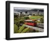 Wellington Cable Car, Wellington, North Island, New Zealand, Pacific-Smith Don-Framed Photographic Print