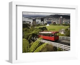 Wellington Cable Car, Wellington, North Island, New Zealand, Pacific-Smith Don-Framed Photographic Print