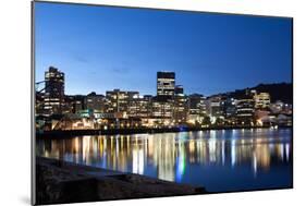 Wellington CBD at Dusk-FiledIMAGE-Mounted Photographic Print