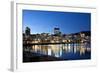 Wellington CBD at Dusk-FiledIMAGE-Framed Photographic Print