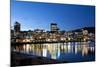 Wellington CBD at Dusk-FiledIMAGE-Mounted Photographic Print