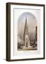 Wellington Clock Tower at the Southern End of Southwark Bridge, London, 1854-TH Ellis-Framed Giclee Print