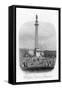 Wellington Column, Liverpool, 1864-null-Framed Stretched Canvas