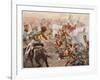 Wellington Defeats Ney-Vereker M. Hamilton-Framed Art Print