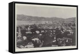 Wellington, New Zealand, Where the Duke of Cornwall and York Arrives on 18 June-null-Framed Stretched Canvas