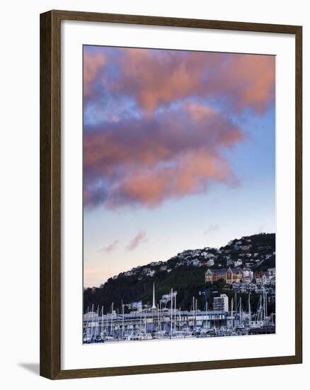 Wellington, North Island, New Zealand, Pacific-Michael Snell-Framed Photographic Print