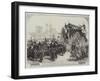 Wellington's Funeral Car-Sir John Gilbert-Framed Giclee Print