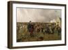 Wellington's March from Quatre Bras to Waterloo, 1878-Ernest Crofts-Framed Giclee Print