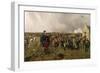 Wellington's March from Quatre Bras to Waterloo, 1878-Ernest Crofts-Framed Giclee Print