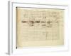 'Wellington's Victory, Op. 91', Page 36, Composed by Ludwig Van Beethoven (1770-1827)-Ludwig Van Beethoven-Framed Giclee Print