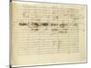 'Wellington's Victory, Op. 91', Page 36, Composed by Ludwig Van Beethoven (1770-1827)-Ludwig Van Beethoven-Mounted Giclee Print