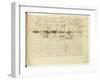 'Wellington's Victory, Op. 91', Page 36, Composed by Ludwig Van Beethoven (1770-1827)-Ludwig Van Beethoven-Framed Giclee Print